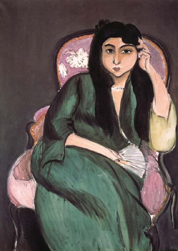Henri Matisse Green woman China oil painting art